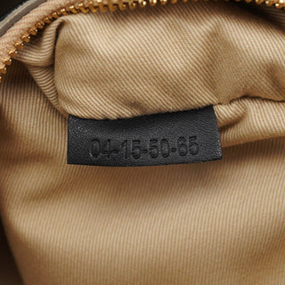 Chloe Black Calfskin Studded Paraty 2-Way Bag