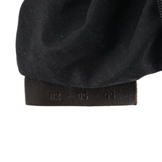 Chloe Black Canvas Silver Logo Tote Bag