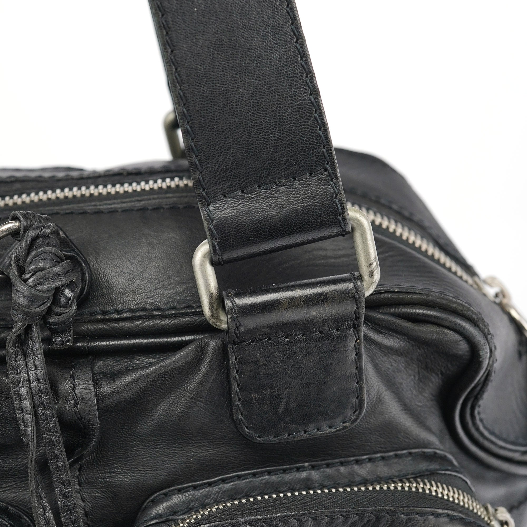 Chloé Betty Tote Bag aus schwarzem Lammleder