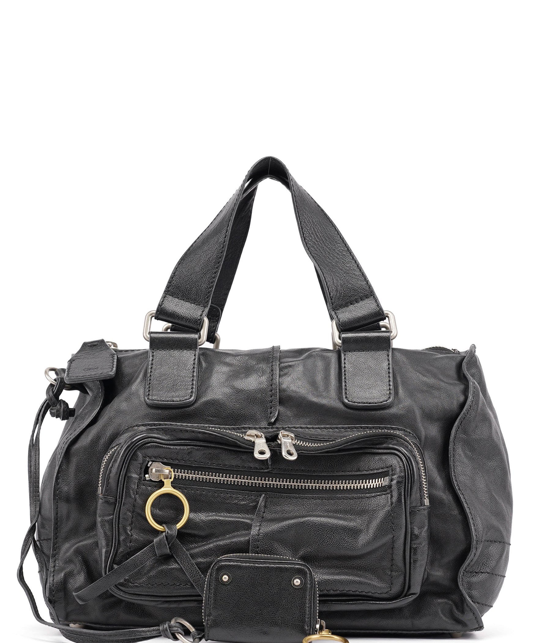 Chloé Black Lambskin Betty Tote Bag