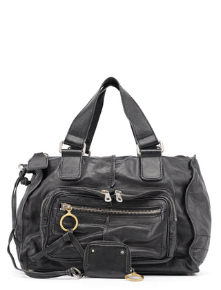 Chloé Black Lambskin Betty Tote Bag