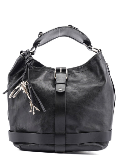 Chloé Black Lambskin Kerala Shoulder Bag