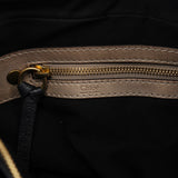 Chloe Black Lambskin Leather Bay Tote Bag