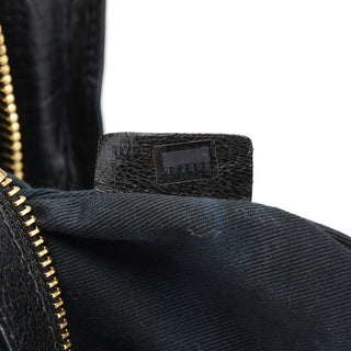 Chloé Black Lambskin Leather Tote Bag