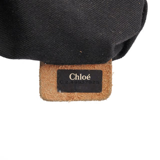 Chloé Black Lambskin Leather Tote Bag