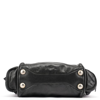 Chloé Black Lambskin Leather Tote Bag