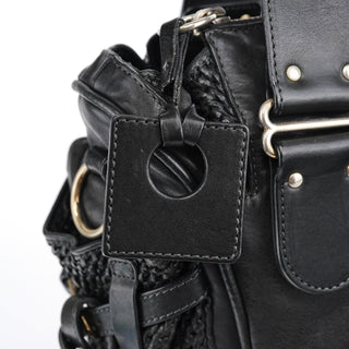 Chloé Black Lambskin Leather Tote Bag