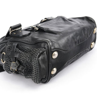 Chloé Black Lambskin Leather Tote Bag