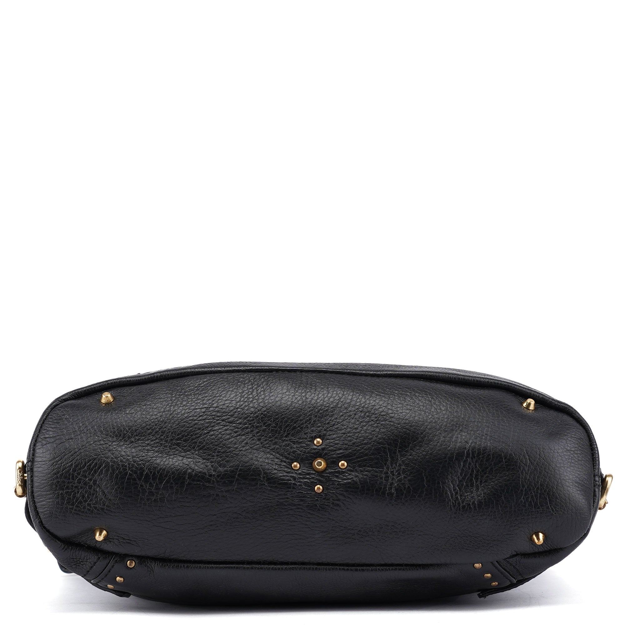 Chloé Black Lambskin Paddington Shoulder Bag