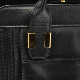 Chloé Black Leather Alice 2-Way Bag