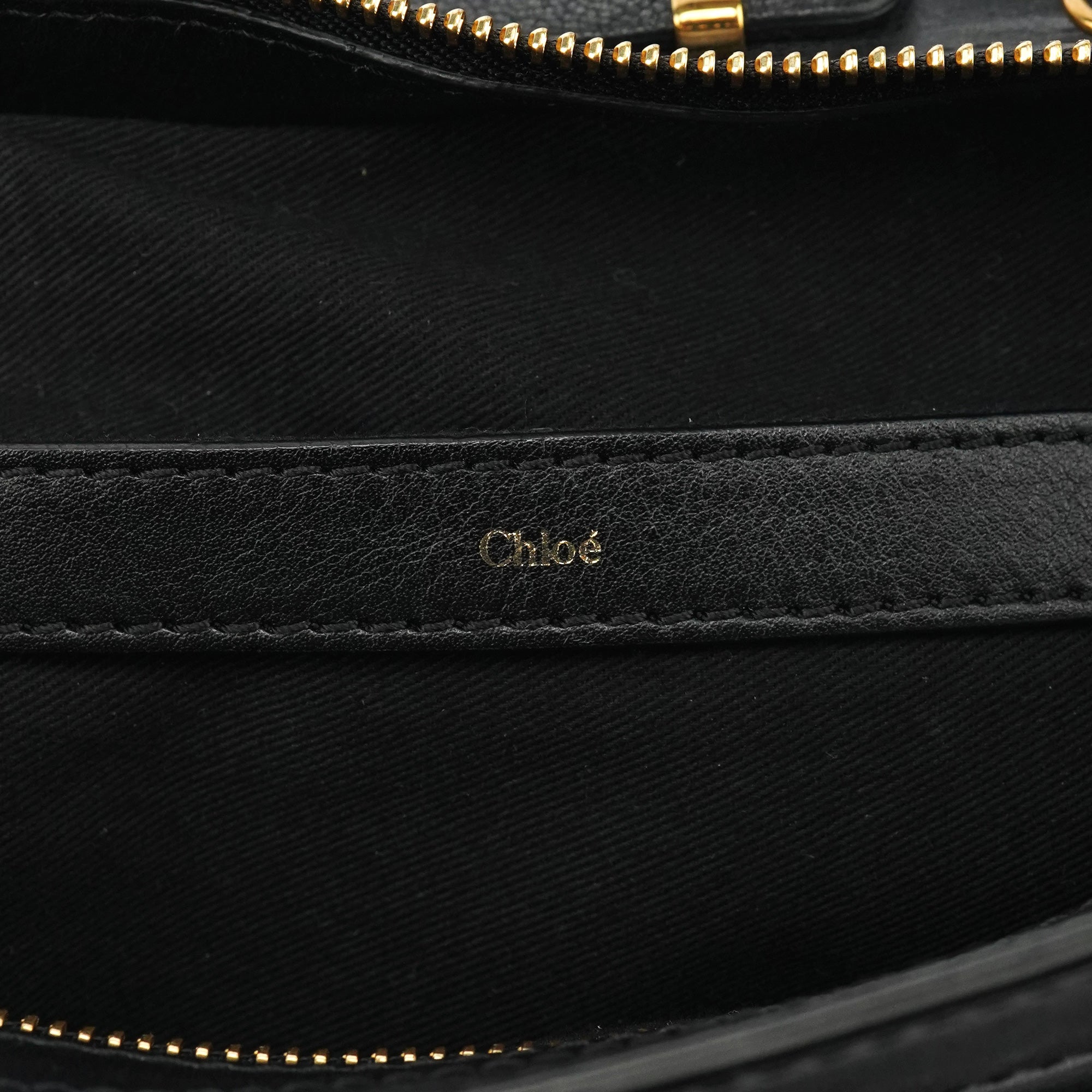 Chloé Black Leather Alice 2-Way Bag
