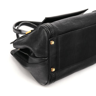 Chloé Black Leather Alice 2-Way Bag