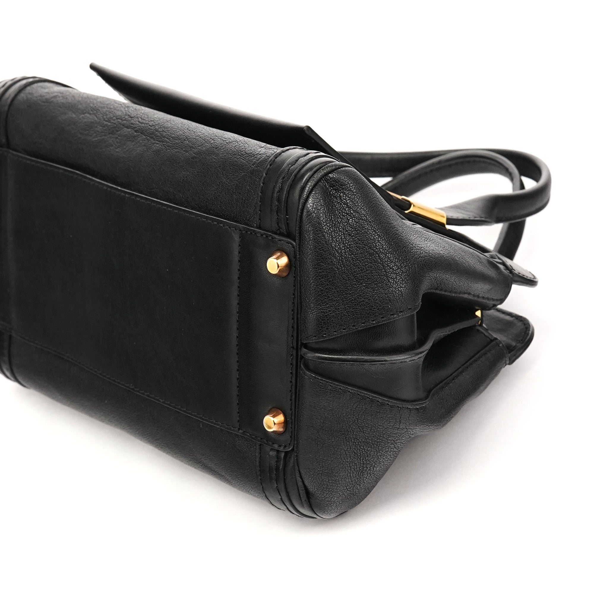Chloé Black Leather Alice 2-Way Bag