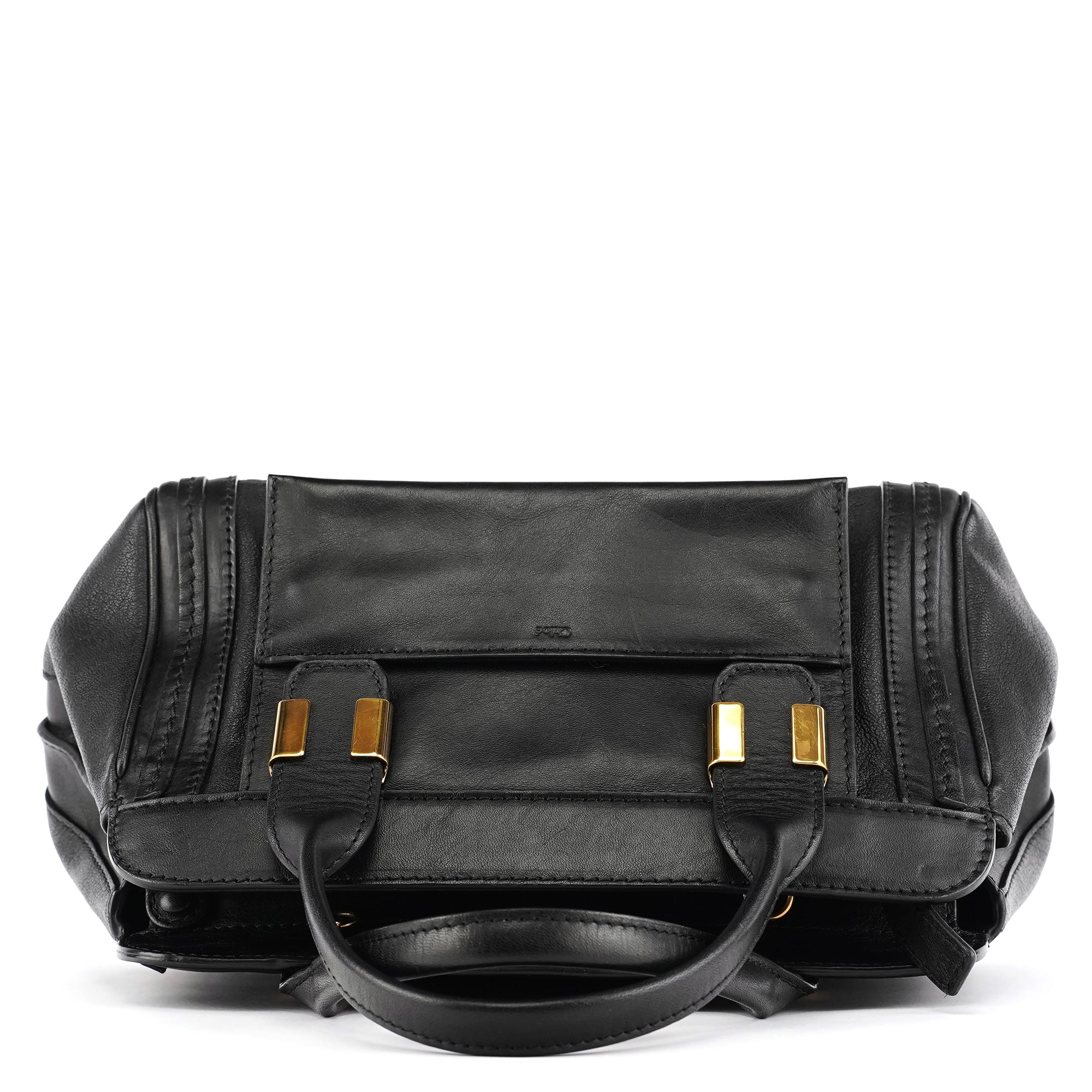 Chloé Black Leather Alice 2-Way Bag