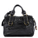 Chloe Black Leather Bay 2-Way Tote Bag