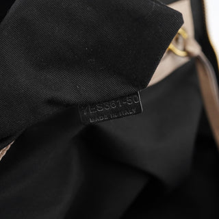 Chloe Black Leather Bay Tote Bag