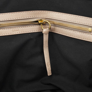 Chloe Black Leather Bay Tote Bag