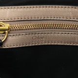 Chloe Black Leather Bay Tote Bag