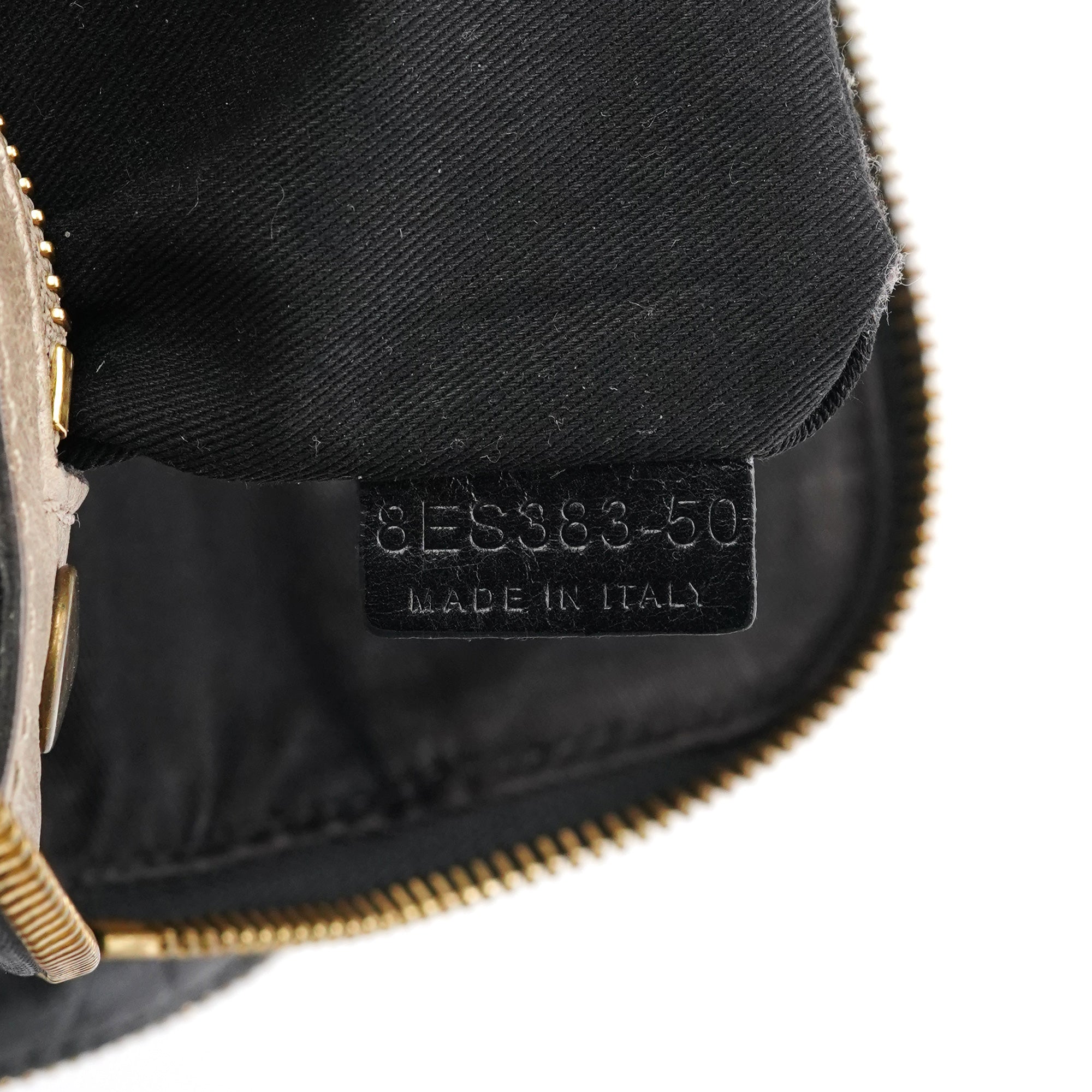 Chloe Black Leather Bay Tote Bag