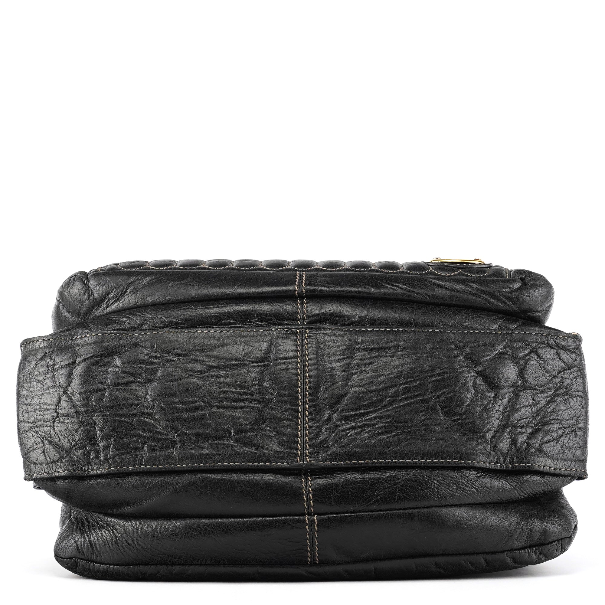 Chloé Sac cabas Bay en cuir noir