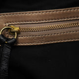Chloe Black Leather Bay Travel Weekender Bag