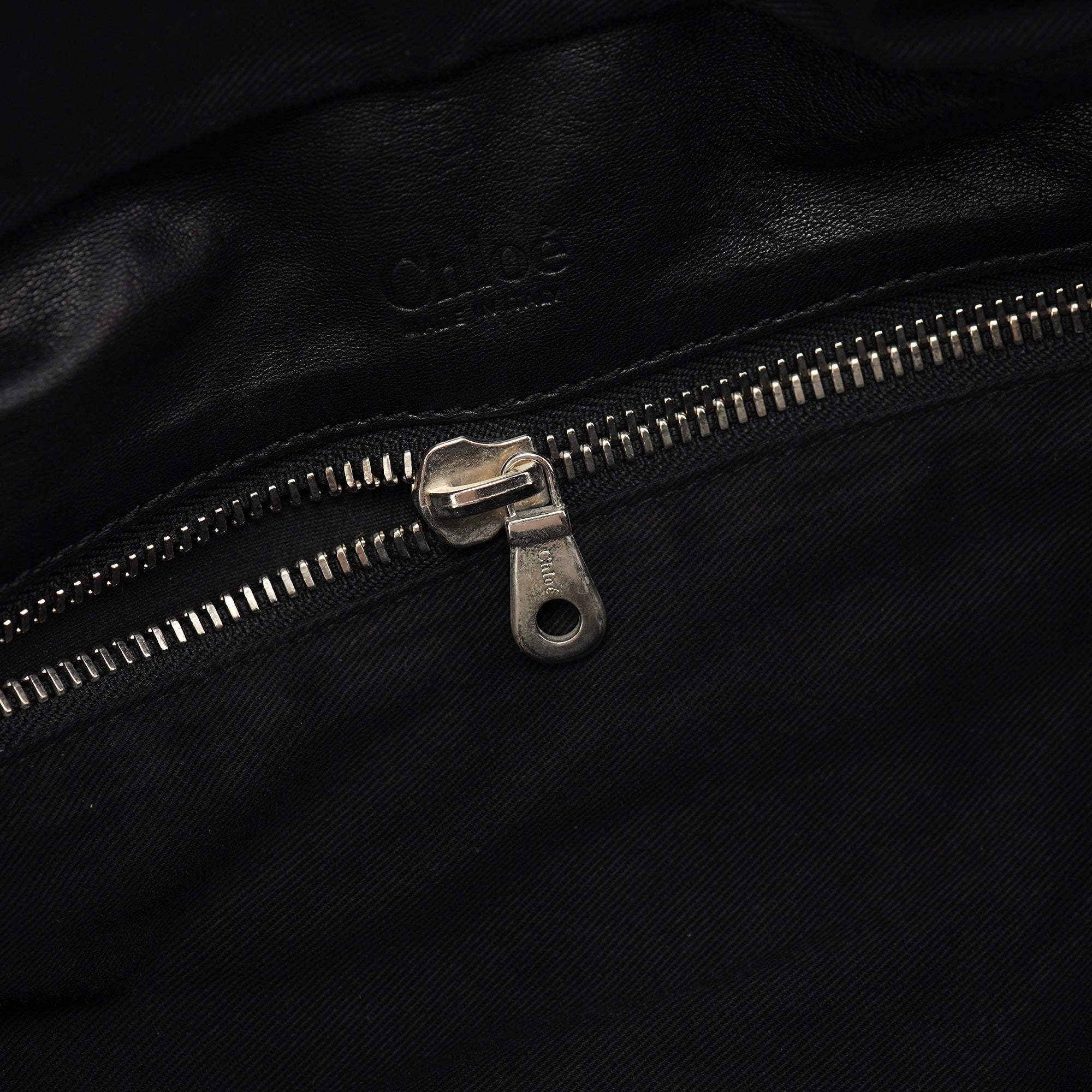 Chloé Sac cabas Betty en cuir noir