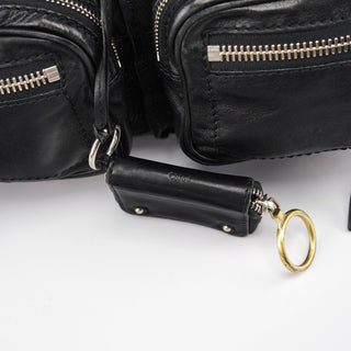 Chloe Black Leather Betty Tote Bag