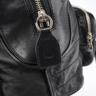 Chloe Black Leather Betty Tote Bag