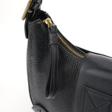 Chloé Black Leather C Shoulder Bag