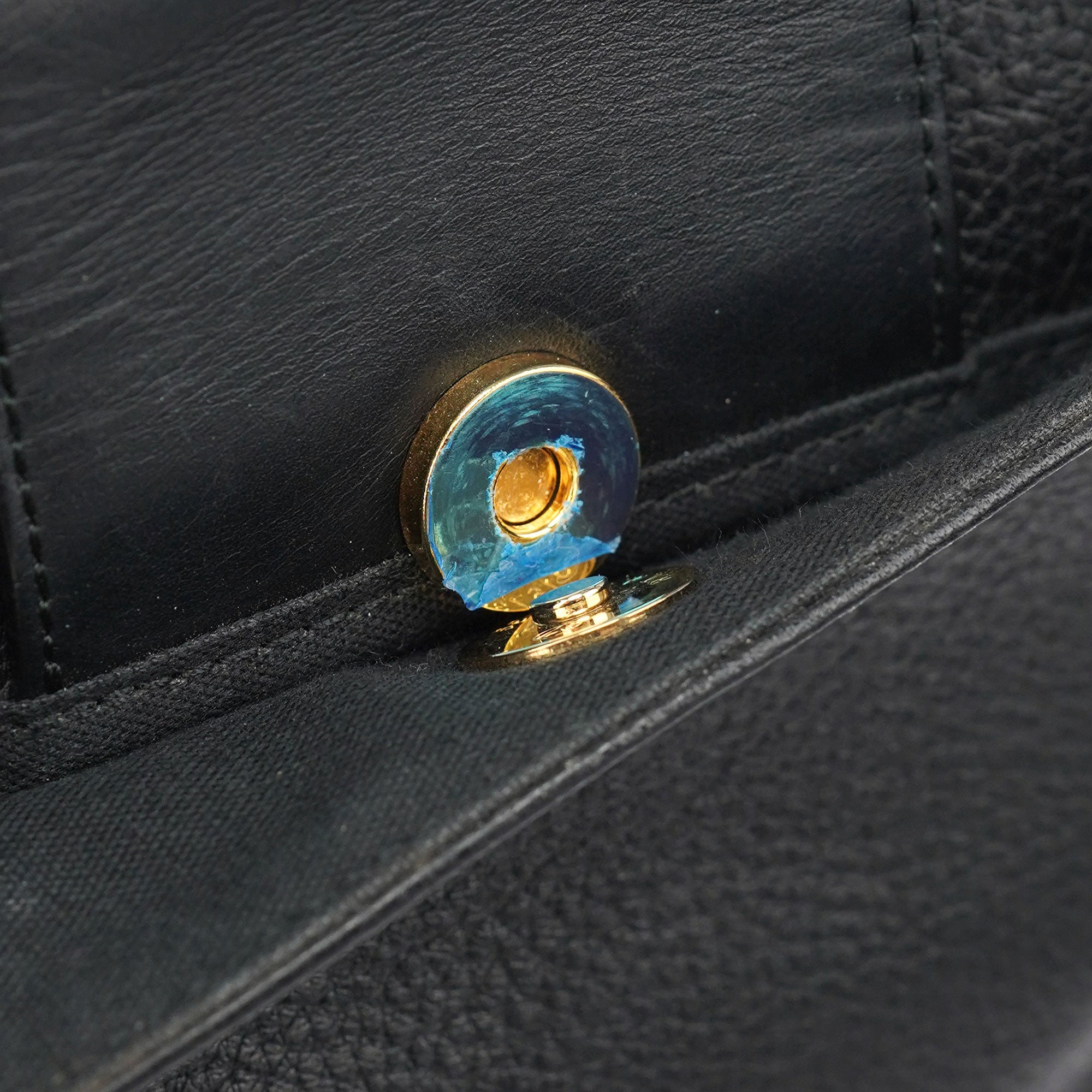 Chloé Black Leather C Shoulder Bag