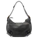 Chloé Black Leather C Shoulder Bag