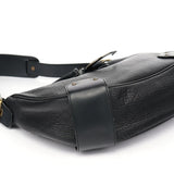 Chloé Black Leather C Shoulder Bag