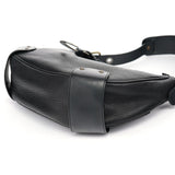 Chloé Black Leather C Shoulder Bag