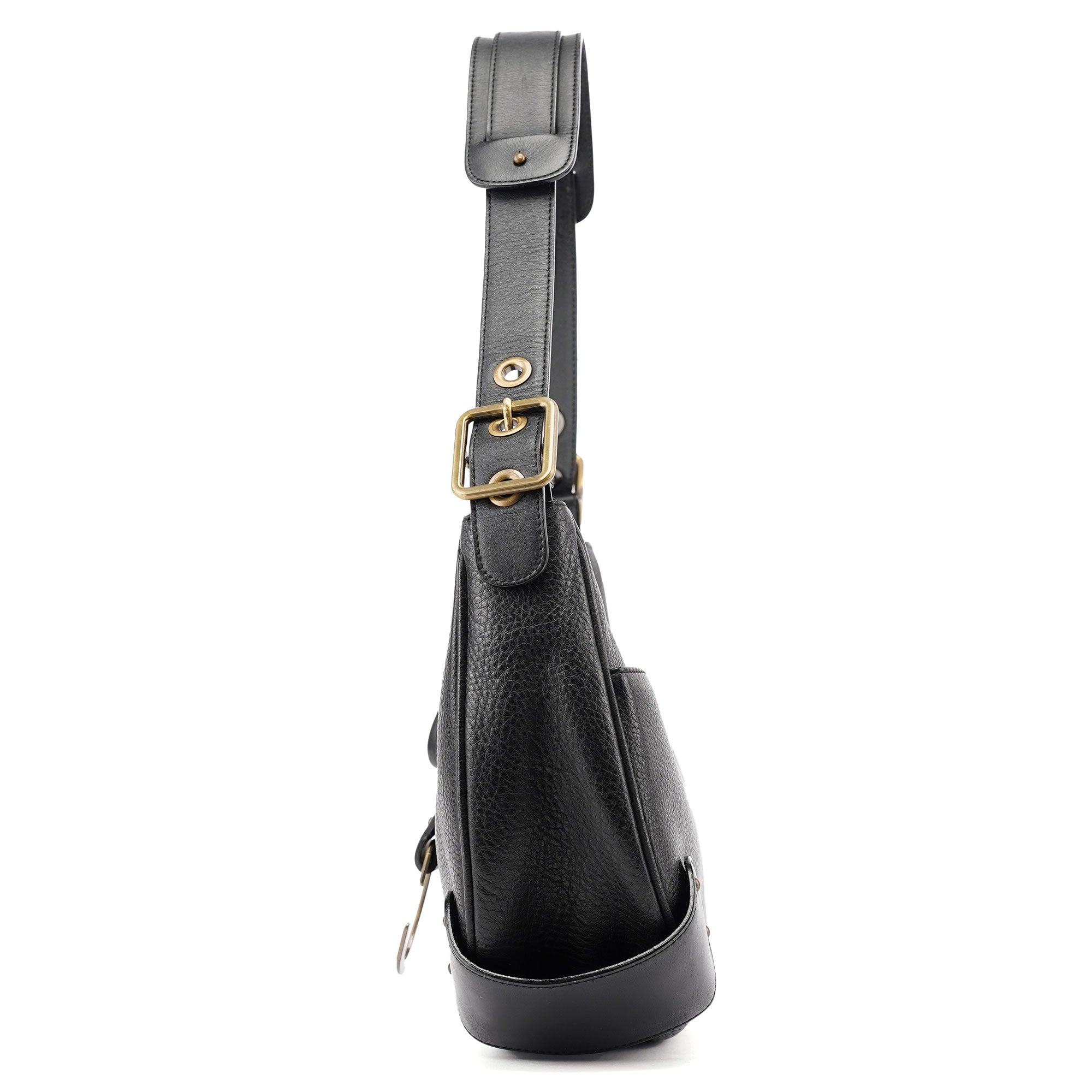 Chloé Black Leather C Shoulder Bag