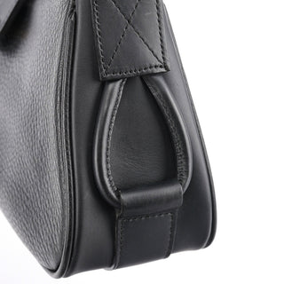 Chloé Black Leather C Shoulder Bag