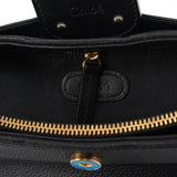 Chloé Black Leather C Shoulder Bag