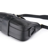 Chloé Black Leather C Shoulder Bag