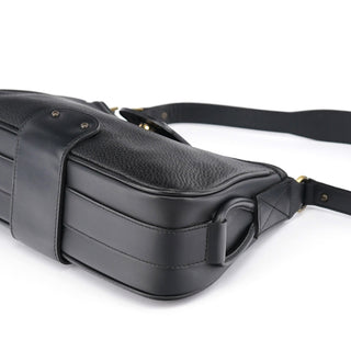 Chloé Black Leather C Shoulder Bag