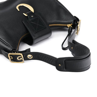 Chloe Black Leather C Shoulder Bag