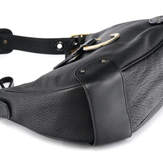 Chloe Black Leather C Shoulder Bag
