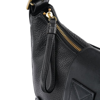 Chloe Black Leather C Shoulder Bag