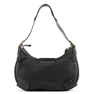 Chloe Black Leather C Shoulder Bag
