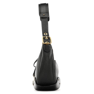 Chloe Black Leather C Shoulder Bag