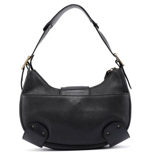 Chloé Black Leather C Shoulder Bag