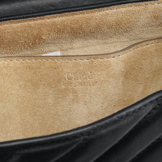 Chloe Black Leather Drew Shoulder Bag