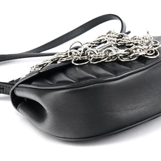 Chloe Black Leather Drew Shoulder Bag