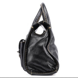 Chloé Edith 2-Way Tote Bag aus schwarzem Leder