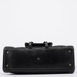 Chloé Sac deux portés Edith en cuir noir