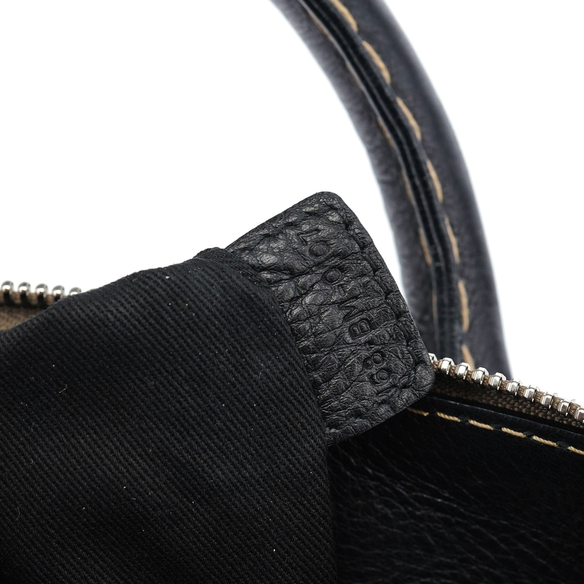 Chloé Sac cabas deux portés Edith en cuir noir