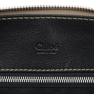 Chloé Black Leather Edith 2-Way Tote Bag